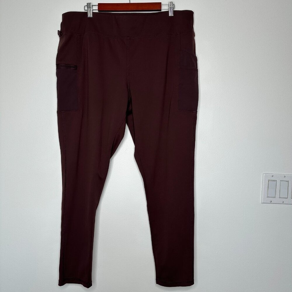 Carhartt Force Fitted Lightweight Utility Legging Sz 1X Brown‎